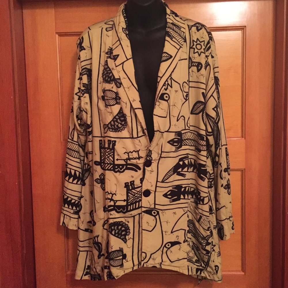 HillTribe Jacket and Capri Suit - Black + Tan